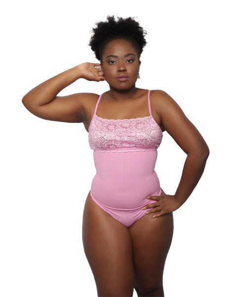 Body Shaper - Body Gainant avec dentelle et fines bretelles (206)