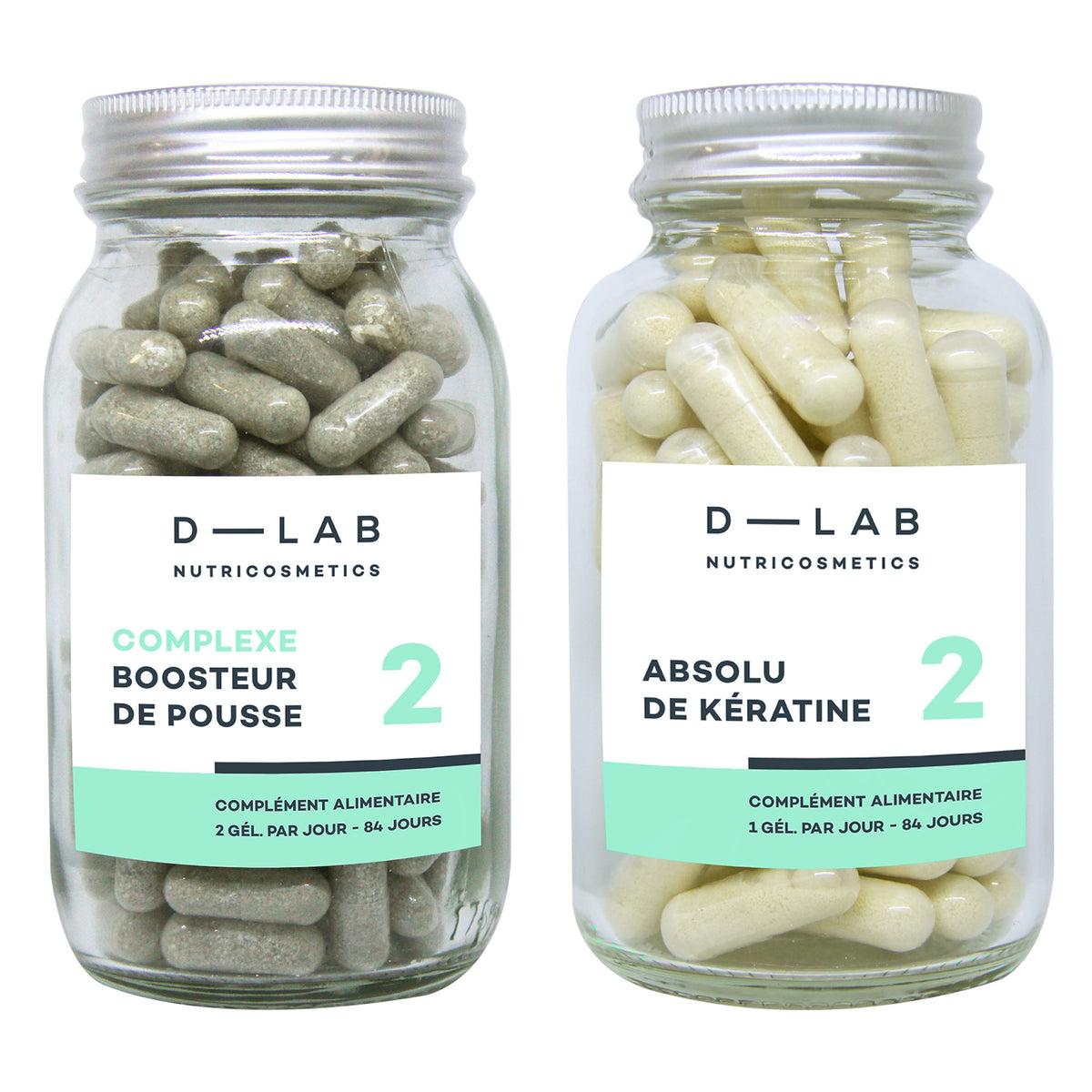 D-Lab - Food supplement - Duo Pack Expertise Capillaire - 3 months