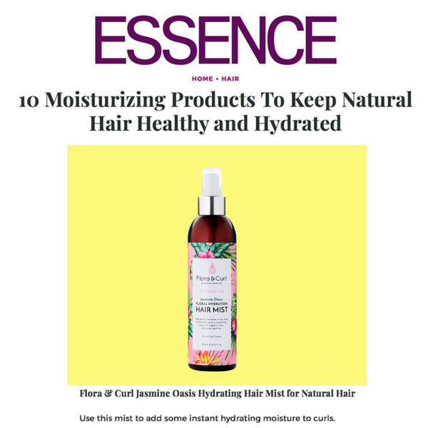 Flora & Curl - Jasmine Oasis Hydrating Hair Mist (Spray hydratant)