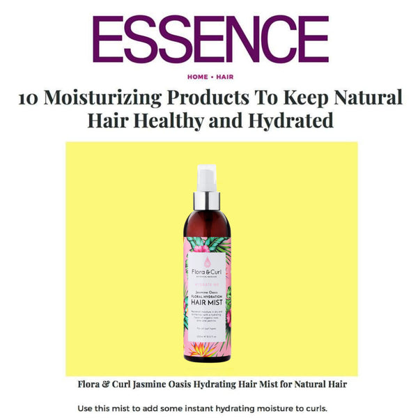 Flora & Curl - Jasmine Oasis Hydrating Hair Mist (Spray hydratant)