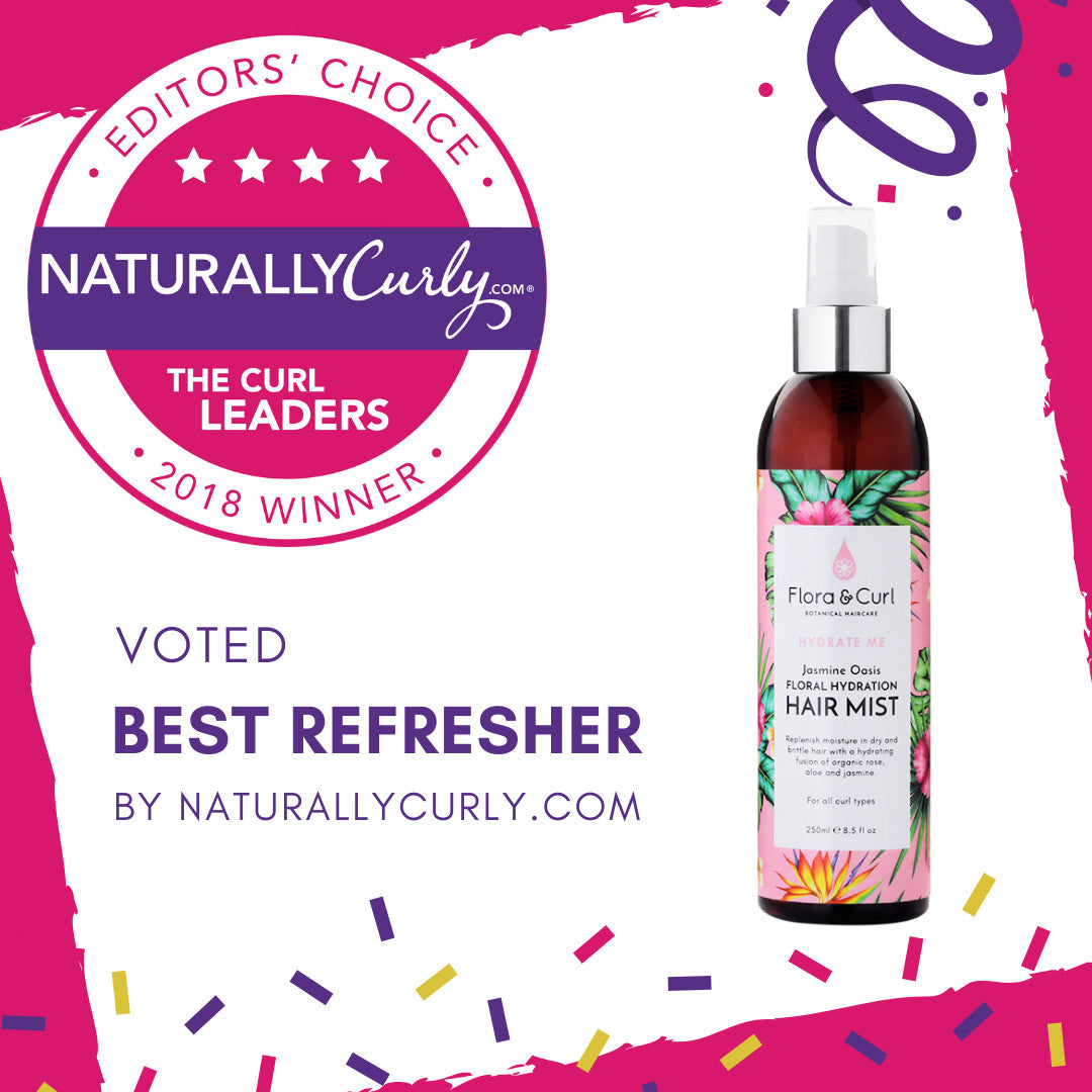 Flora & Curl - Jasmine Oasis Hydrating Hair Mist (Spray hydratant)