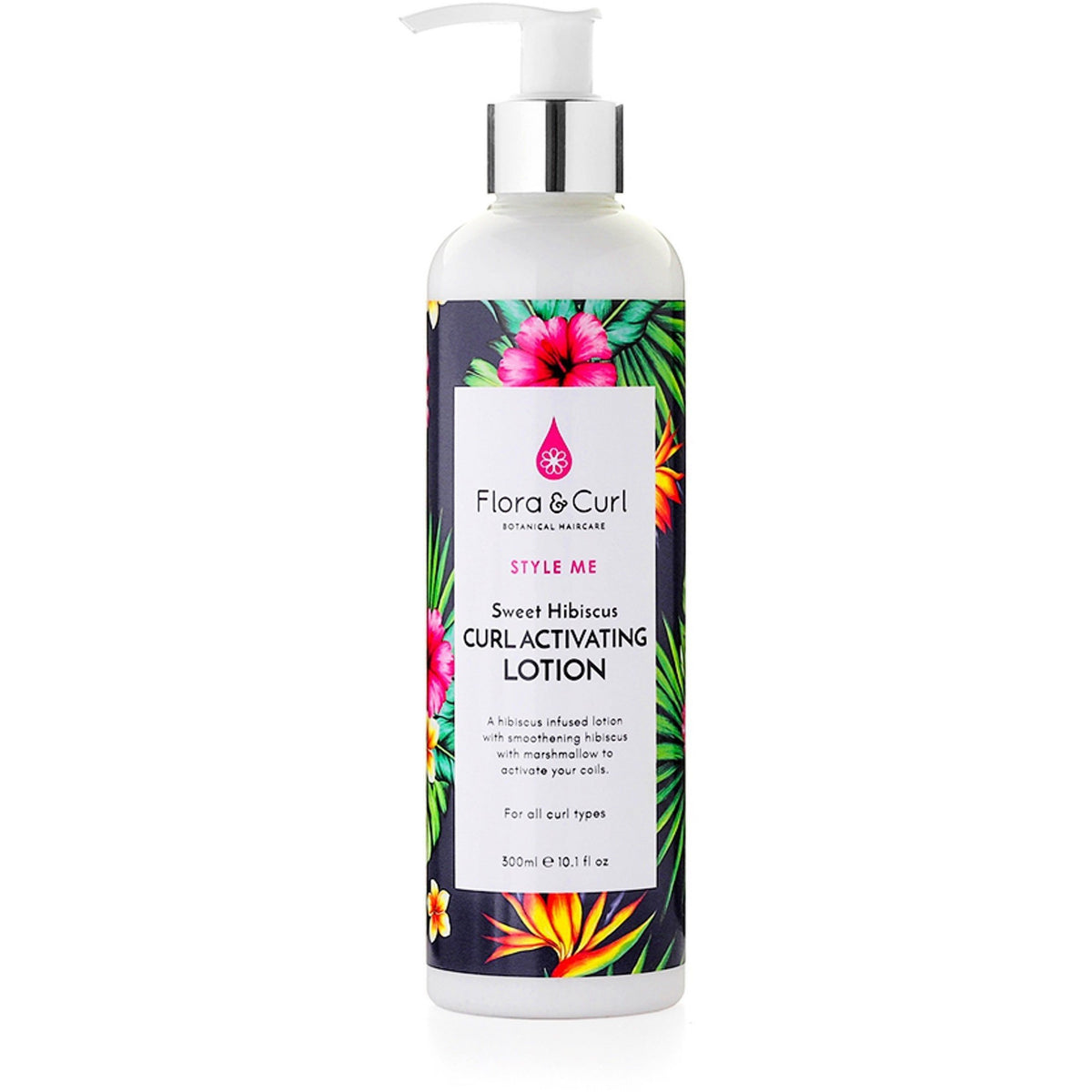 Flora & Curl - Sweet Hibiscus Curl Activating Lotion (Lotion coiffante hydratante)