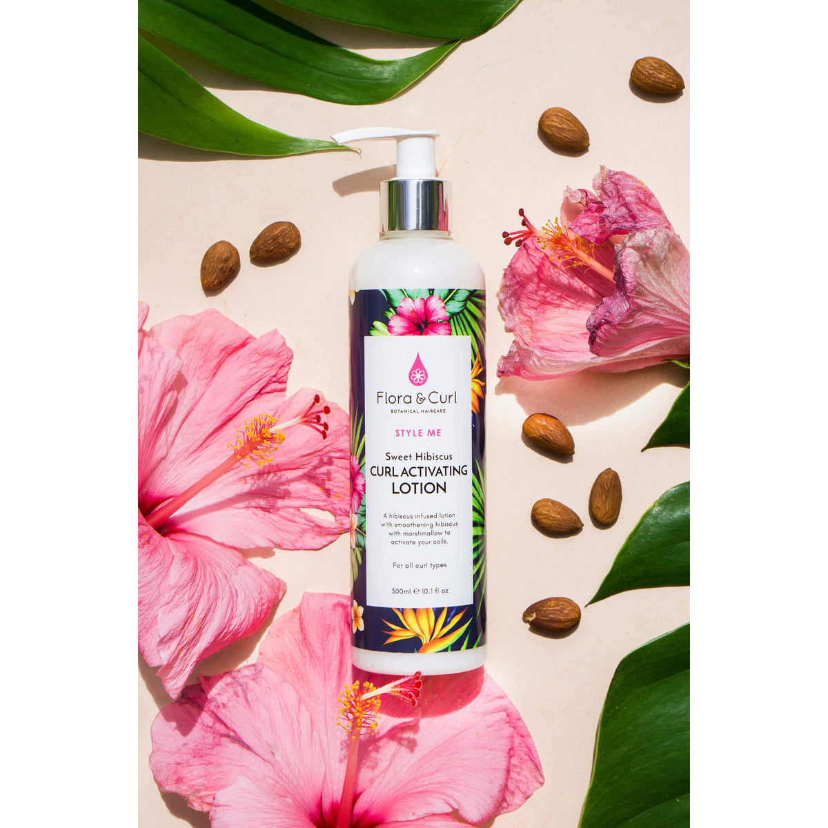 Flora & Curl - Sweet Hibiscus Curl Activating Lotion (Lotion coiffante hydratante)