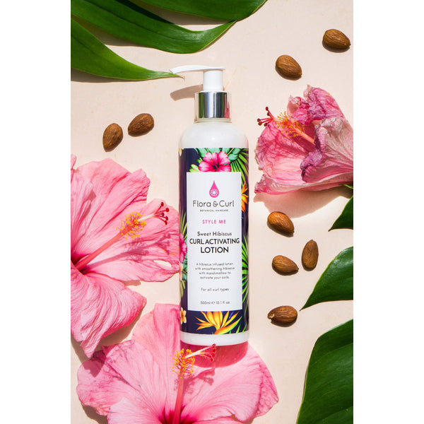 Flora & Curl - Sweet Hibiscus Curl Activating Lotion (Lotion coiffante hydratante)