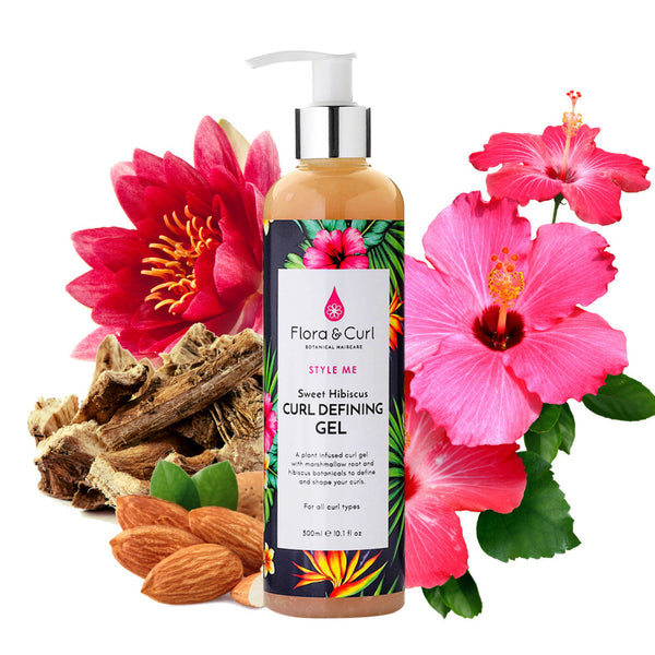 Flora & Curl - Sweet Hibiscus Curl Defining Gel (Gel coiffant hydratant)