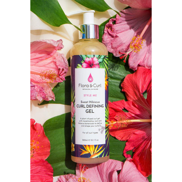 Flora & Curl - Sweet Hibiscus Curl Defining Gel (Gel coiffant hydratant)