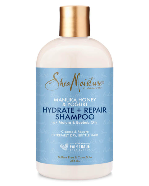 Shea Moisture - Manuka Honey & Yogurt - Hydrate + Repair - Champú de proteínas - 305ml