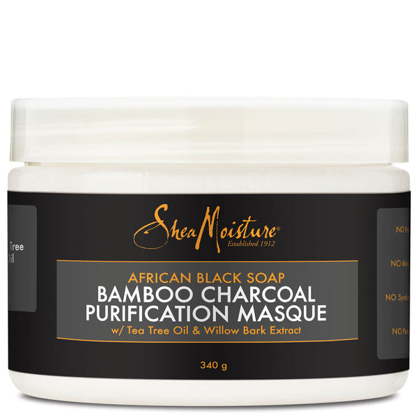 Shea Moisture - African Black Soap - Bamboo Charcoal Purification Masque