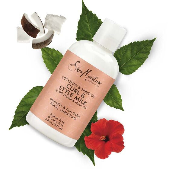 Shea Moisture - Coconut Hibiscus Curl & Style Milk (Lait quotidien)