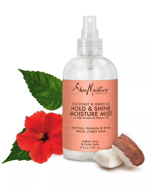 Shea Moisture - Coconut Hibiscus Hold & Shine Moisture Mist (Hidratante en spray)