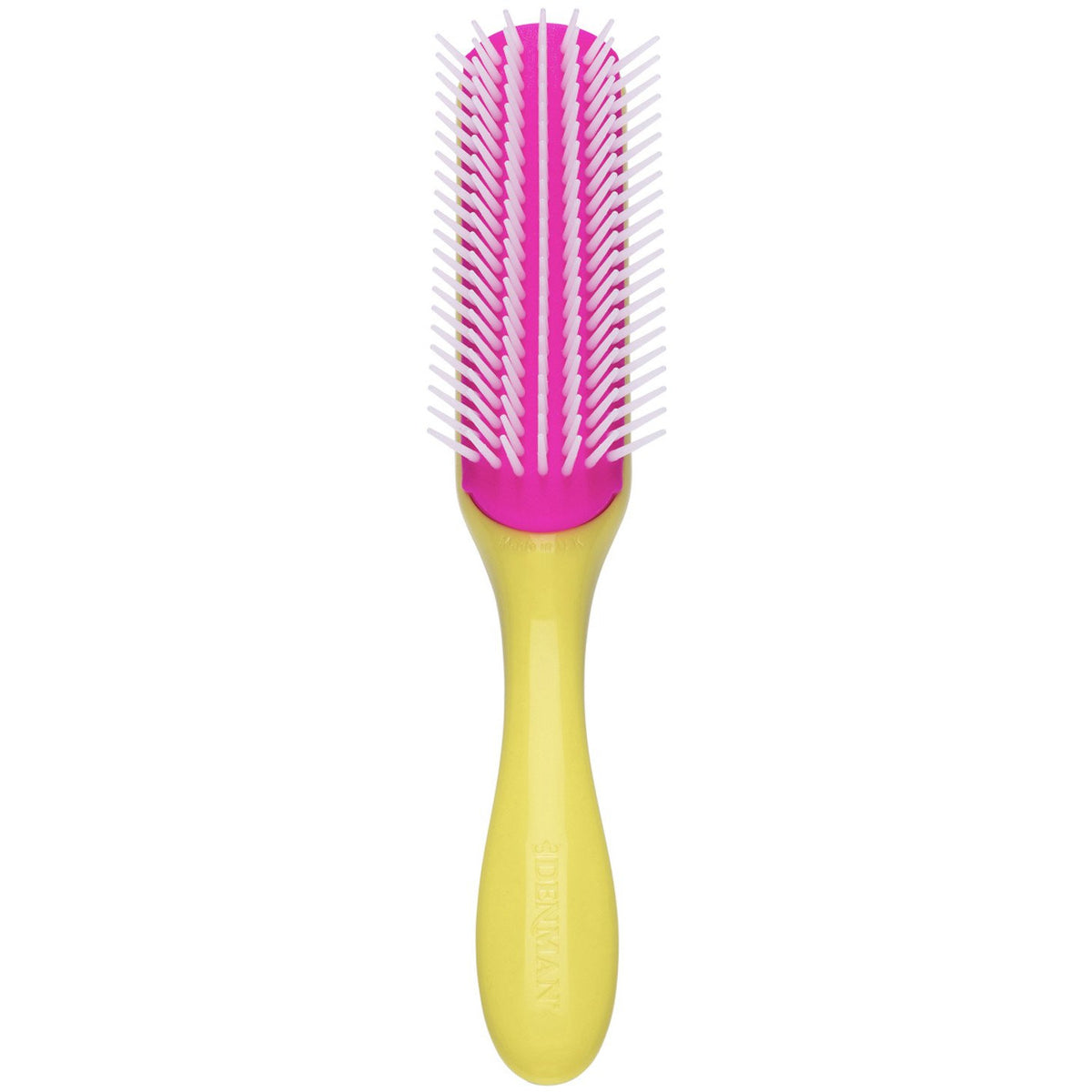 Denman - D3 - Honolulu Yellow Original Styler 7 Row (Brosse démêlante et coiffante 7 rangs)