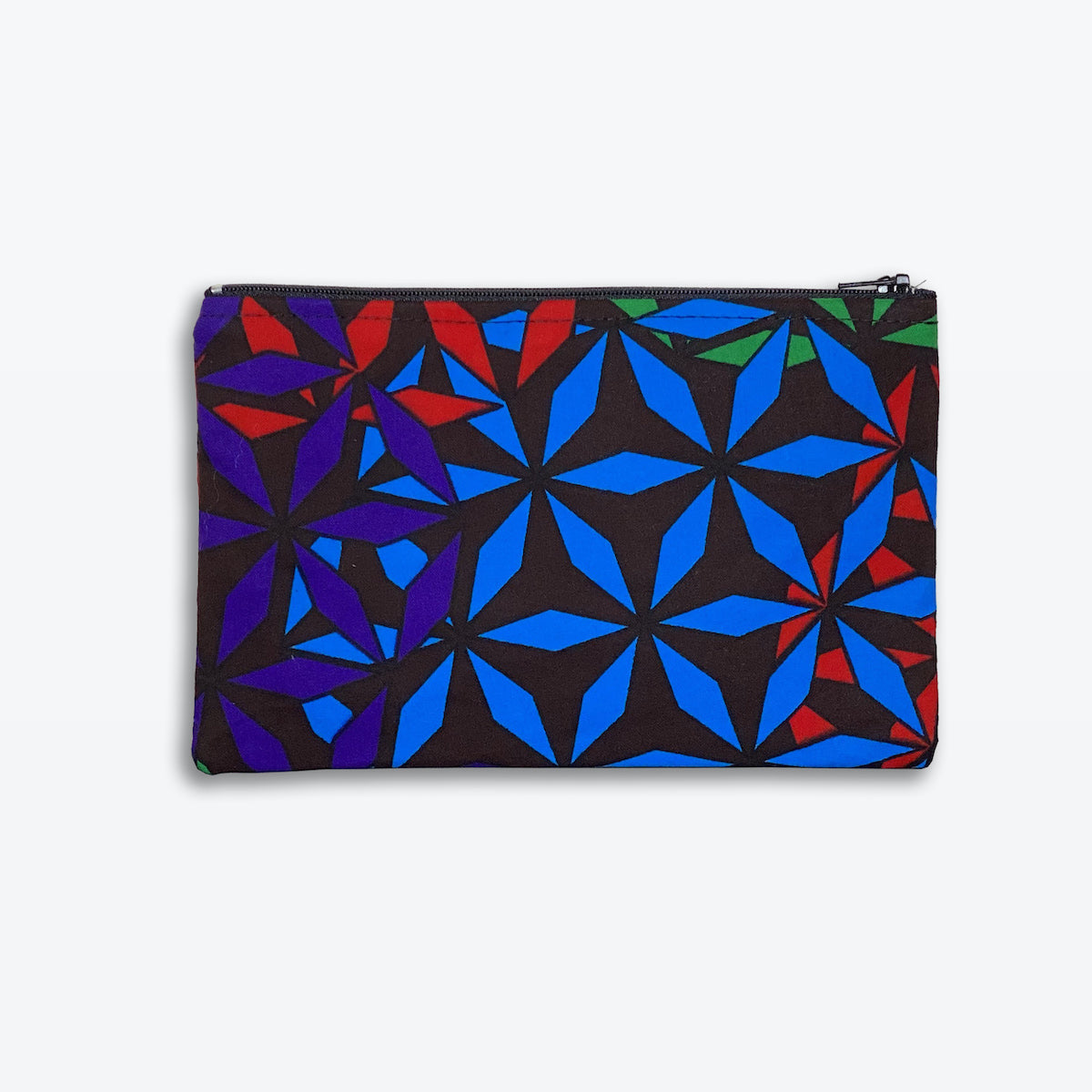 Colorful Black - Pochette en Wax