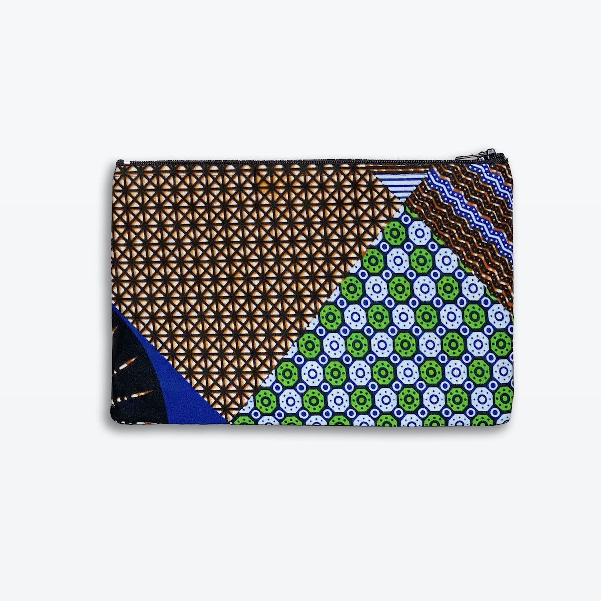 Colorful Black - Pochette en Wax