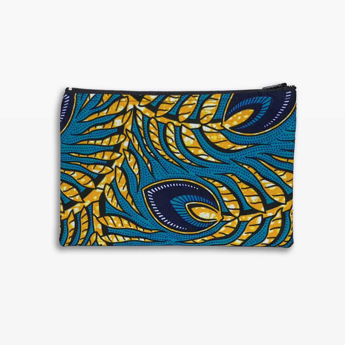 Colorful Black - Pochette en Wax