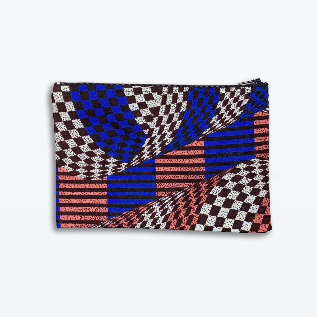 Colorful Black - Pochette en Wax