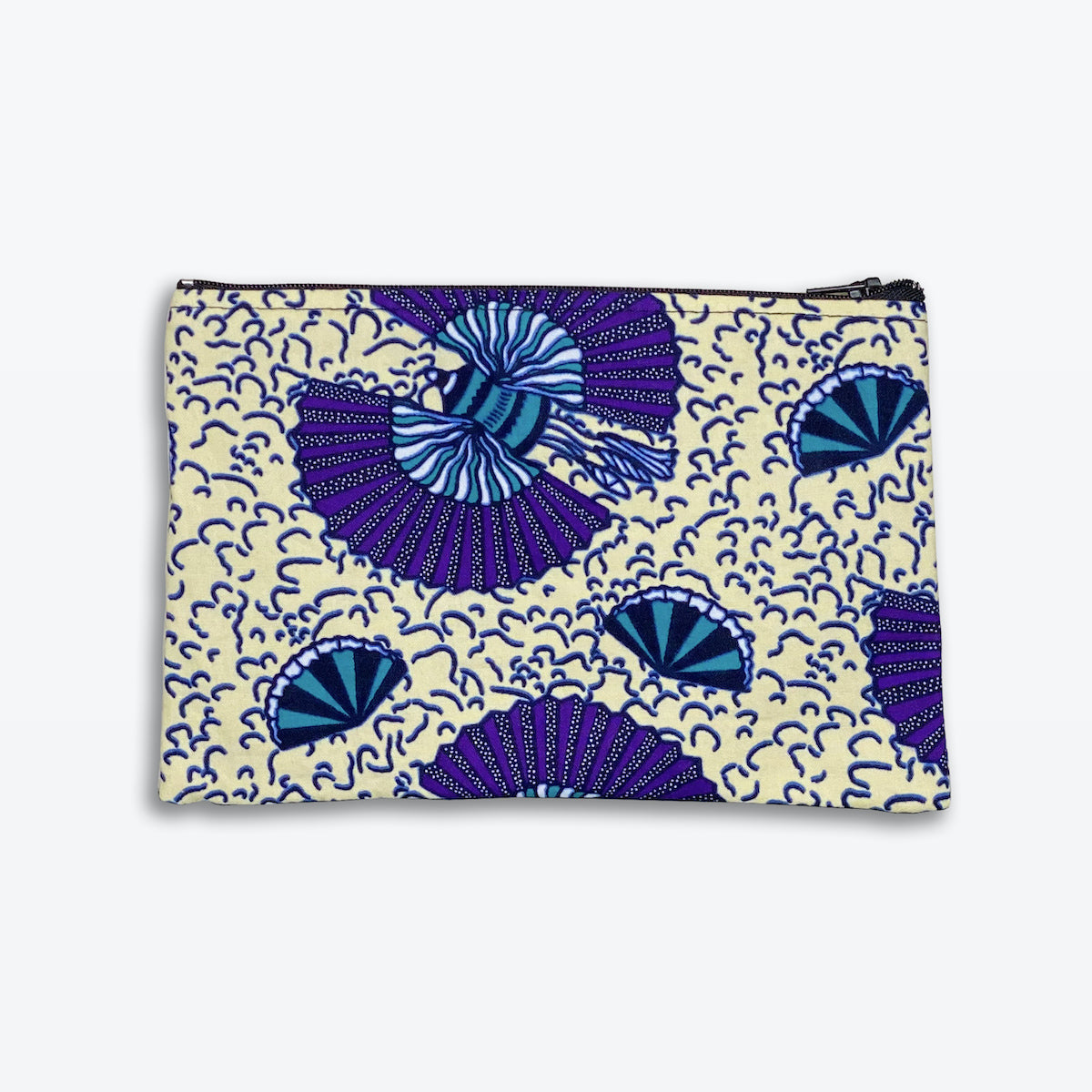 Colorful Black - Pochette en Wax