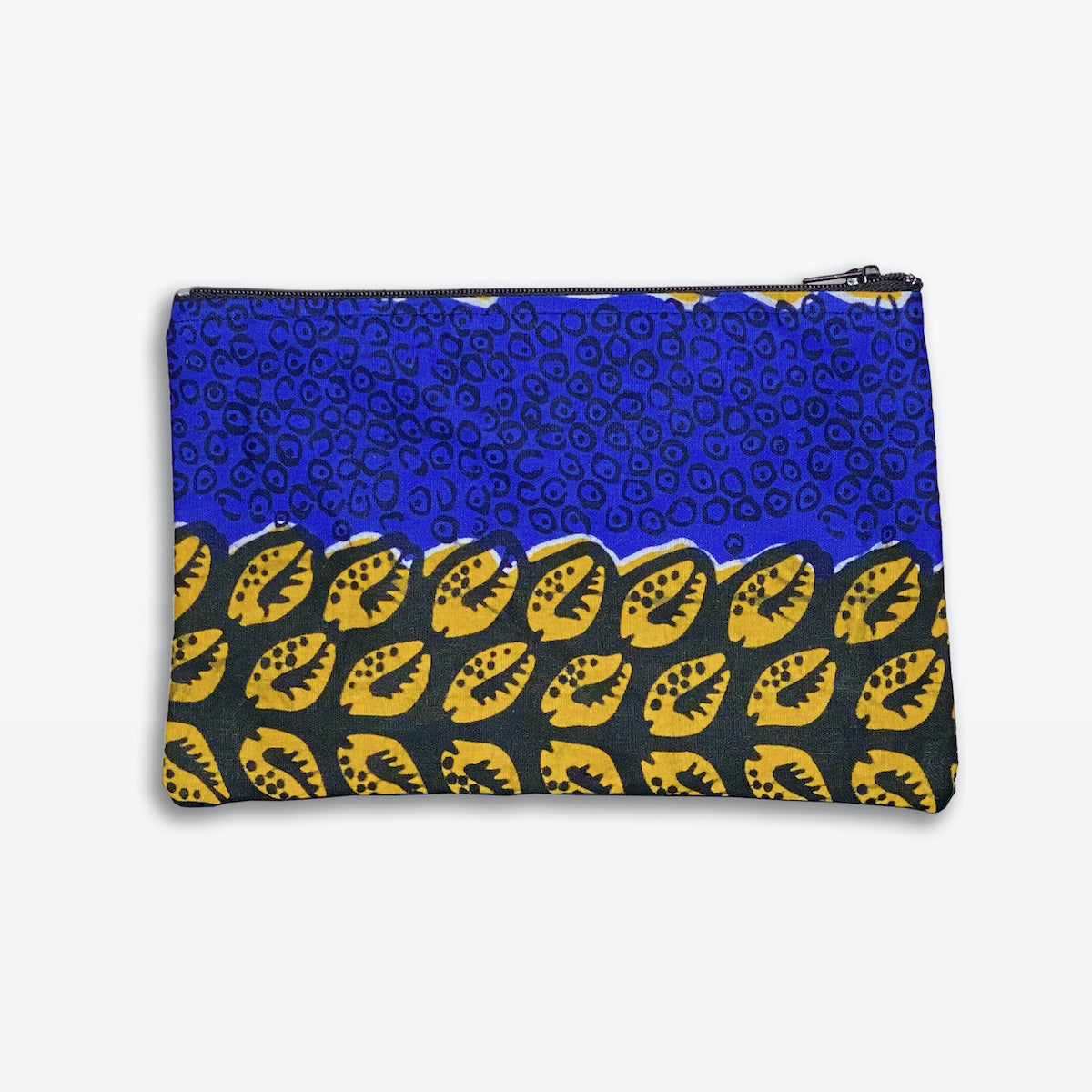 Colorful Black - Pochette en Wax
