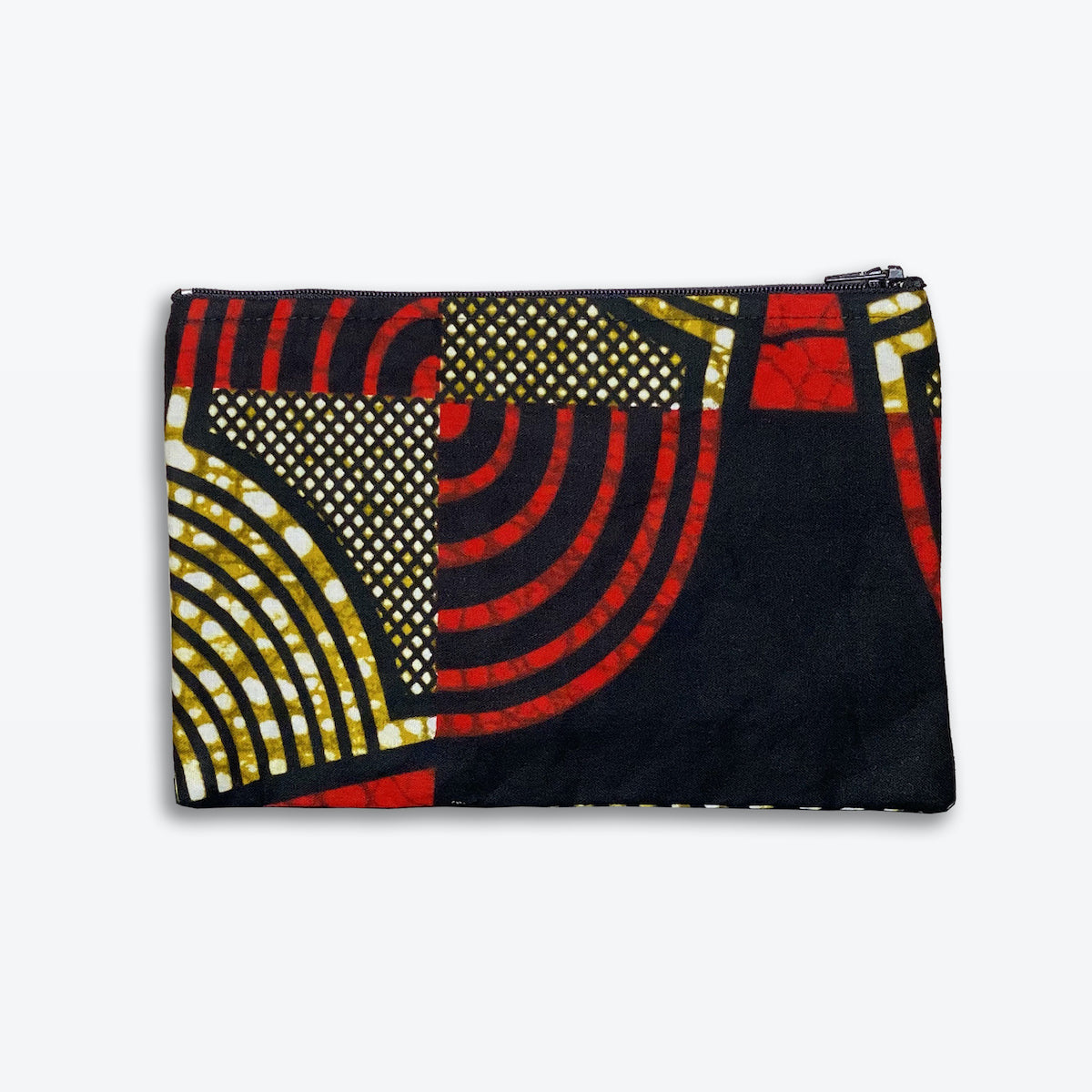 Colorful Black - Pochette en Wax