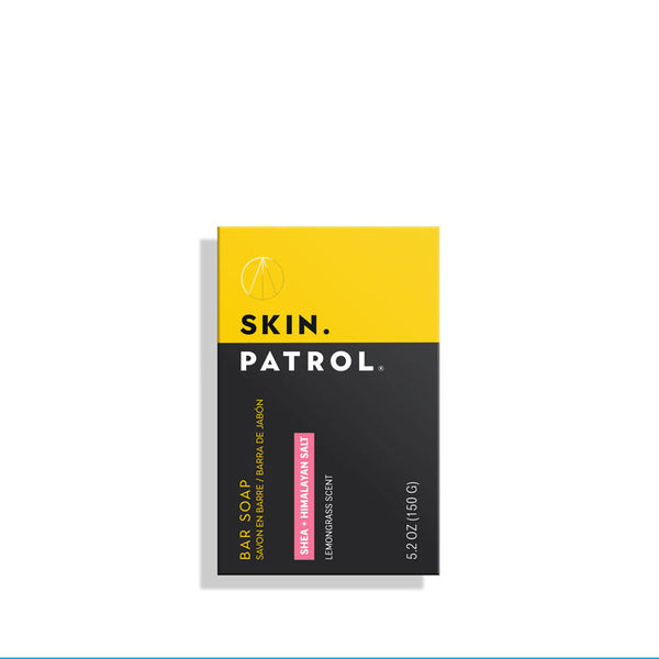 Skin Patrol - Men - Shea & Himalayan Salt Bar Soap (Savon hydratant et détoxifiant)