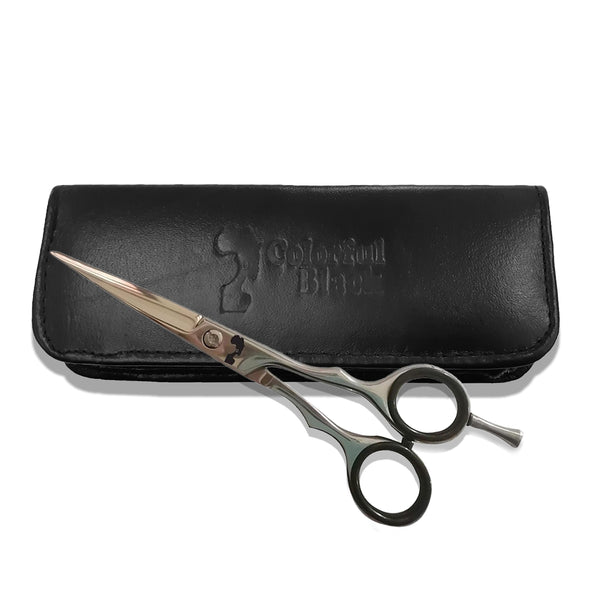 Colorful Black - Semi-Professional Hairdressing Scissors - 5.5 inches
