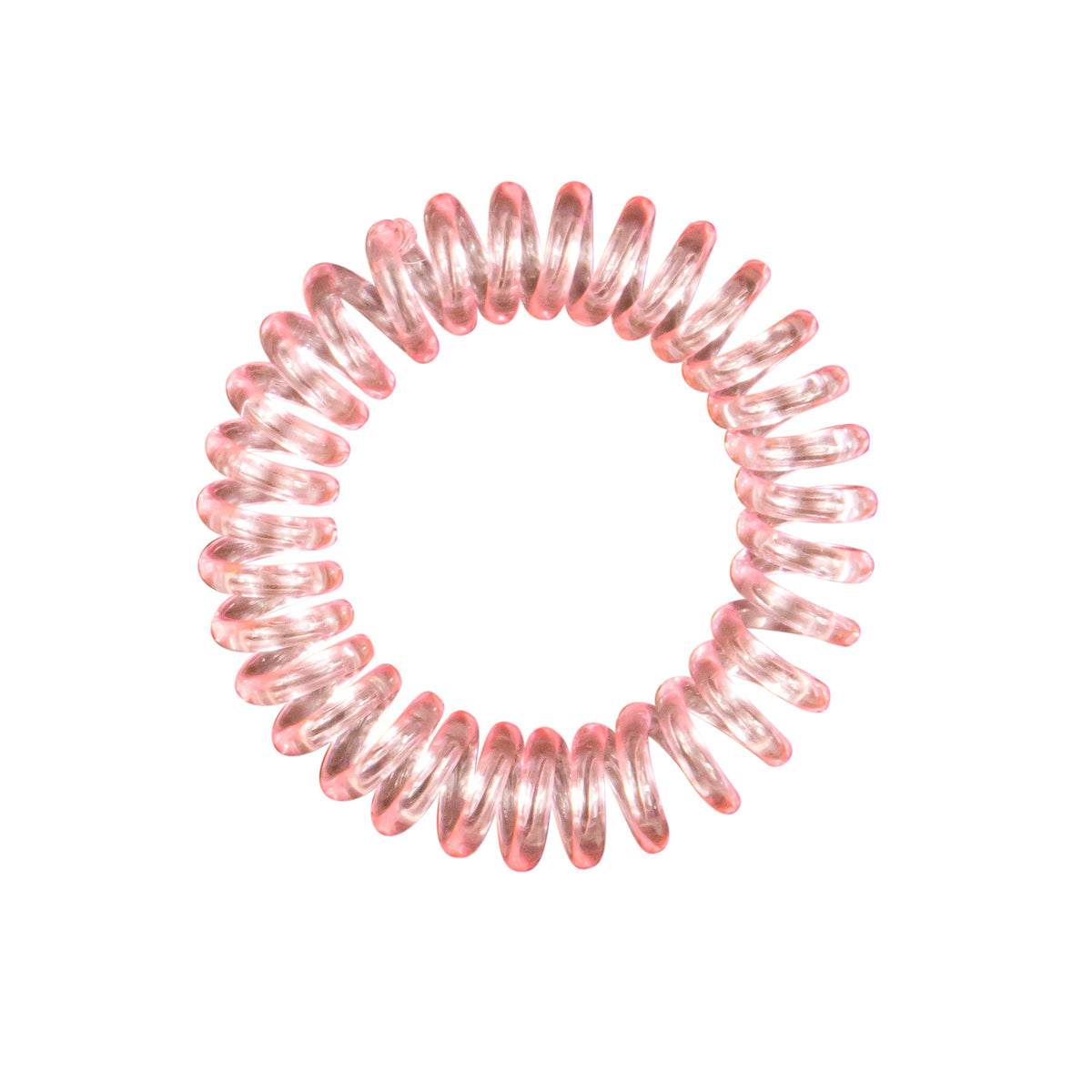 Les Secrets de Loly - Pineapple Ring Pink - Elastique invisible rose (Lot de 3)