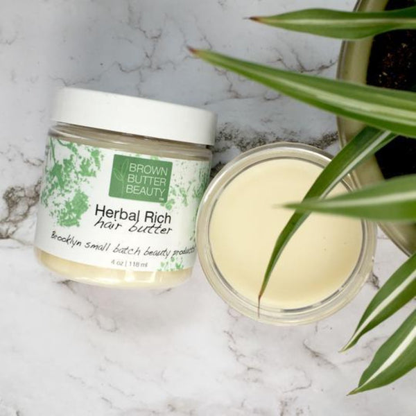 Brown Butter Beauty - Herbal Rich Hair Butter (Beurre capillaire)