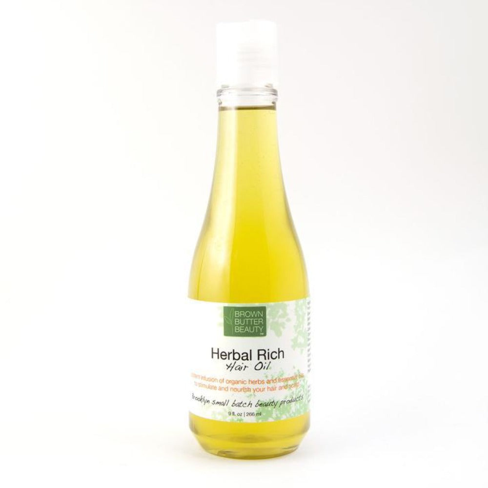 Brown Butter Beauty - Herbal Rich Hair Oil (huile capillaire non grasse)
