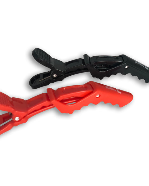 Colorful Black - Pinces Crocodiles / Dragons - Lot de 4