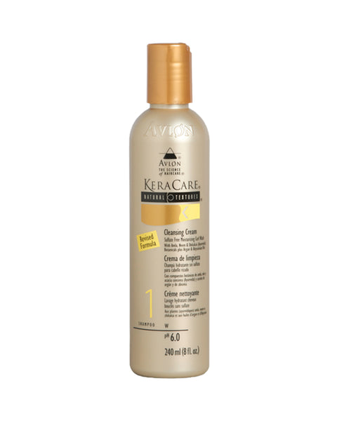 Le Cleansing Cream de la gamme Natural Textures de Keracare nettoie vos cheveux parfaitement et en douceur avec sa mousse généreuse !