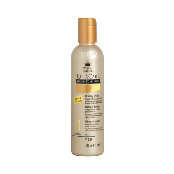 Le Cleansing Cream de la gamme Natural Textures de Keracare nettoie vos cheveux parfaitement et en douceur avec sa mousse généreuse !