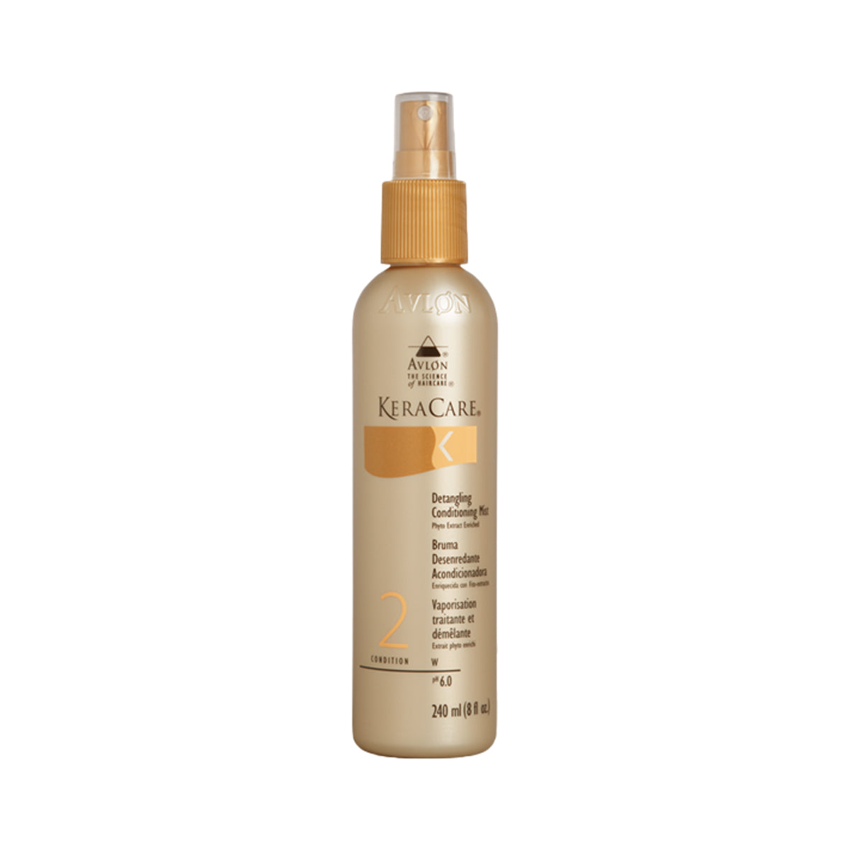 Le spray démêlant Detangling Conditioning Mist de Keracare facilite le démêlage de vos cheveux tout en apportant une hydratation optimale. Il élimine les nœuds.