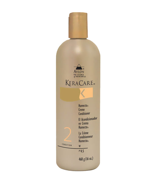 Freinez l'apparition des cheveux cassants avec l'Humecto Creme Conditioner de Keracare. Il facilite le démêlage de vos cheveux bouclés à crépus tout en hydratant.
