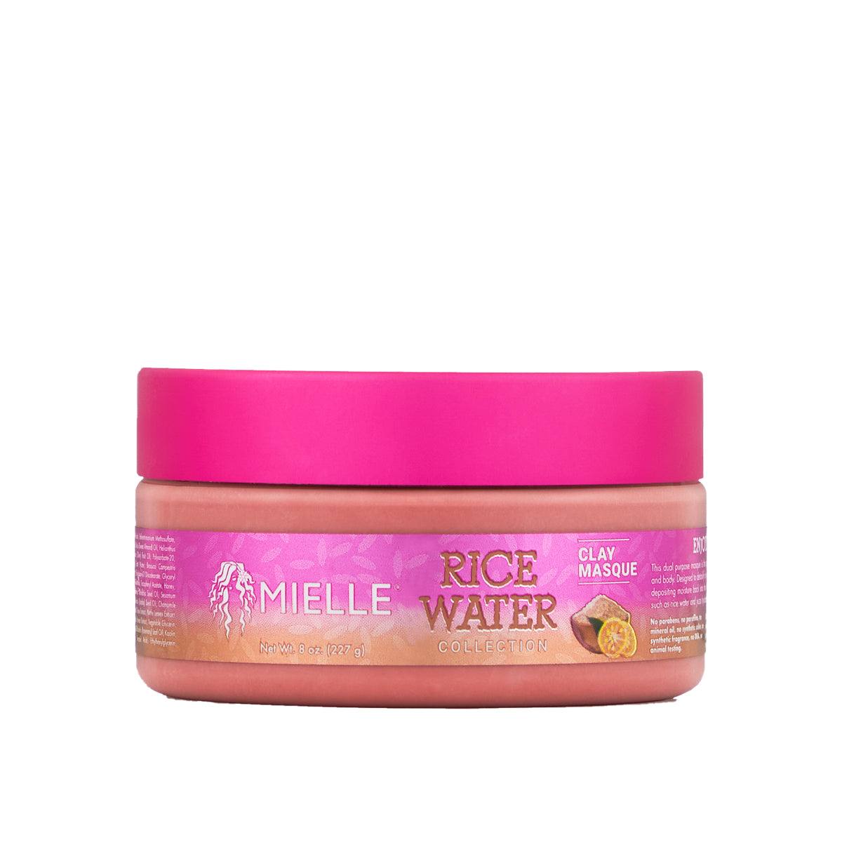 Mielle Organics - Rice Water Clay Mask (Masque purifiant cheveux corps)