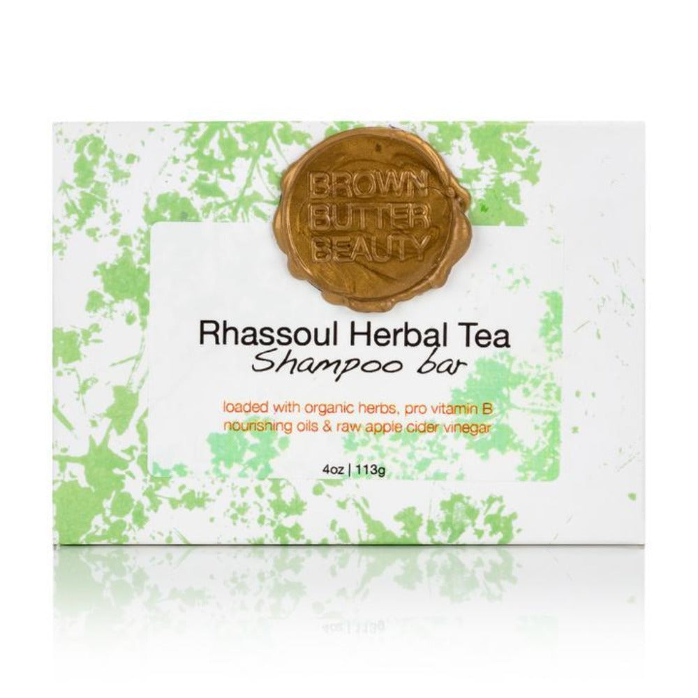 Brown Butter Beauty - Rhassoul Herbal Solid Shampoo (shampoing clarifiant)