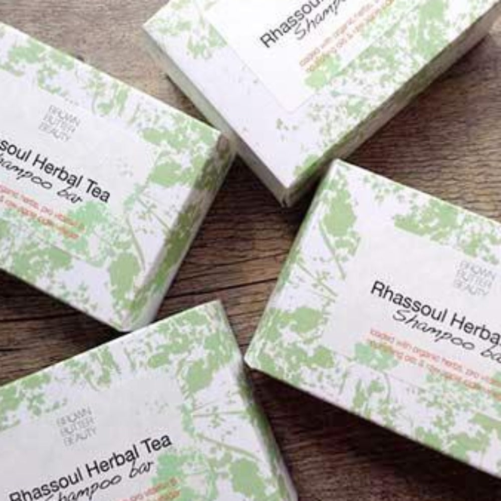 Brown Butter Beauty - Rhassoul Herbal Solid Shampoo (shampoing clarifiant)