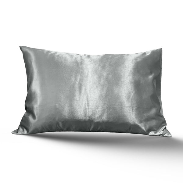 Colorful Black - Funda de almohada de satén - Rectángulo (50 x 70cm)