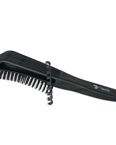 Colorful Black - Brosse Démêlante Flexible - Black Goddess (noire)