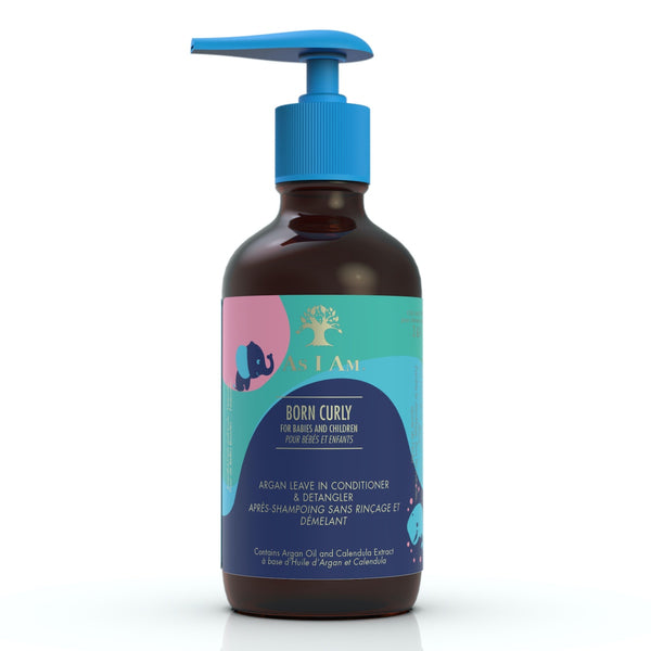 Riche en huile d'argan, coco et extraits de graines de lin, ce leave-in est à la fois un conditioner sans rinçage et un hydratant quotidien adapté aux enfants.