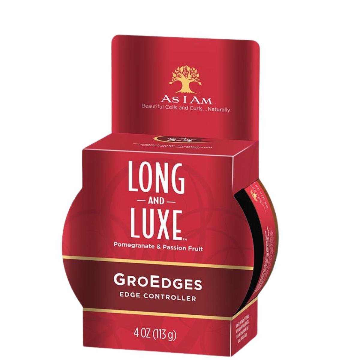 As I am - Long & Luxe - GroEdges (Lisseur de bordures) - Colorful Black