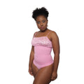Body Shaper - Body Gainant avec dentelle et fines bretelles (206) - Colorful Black