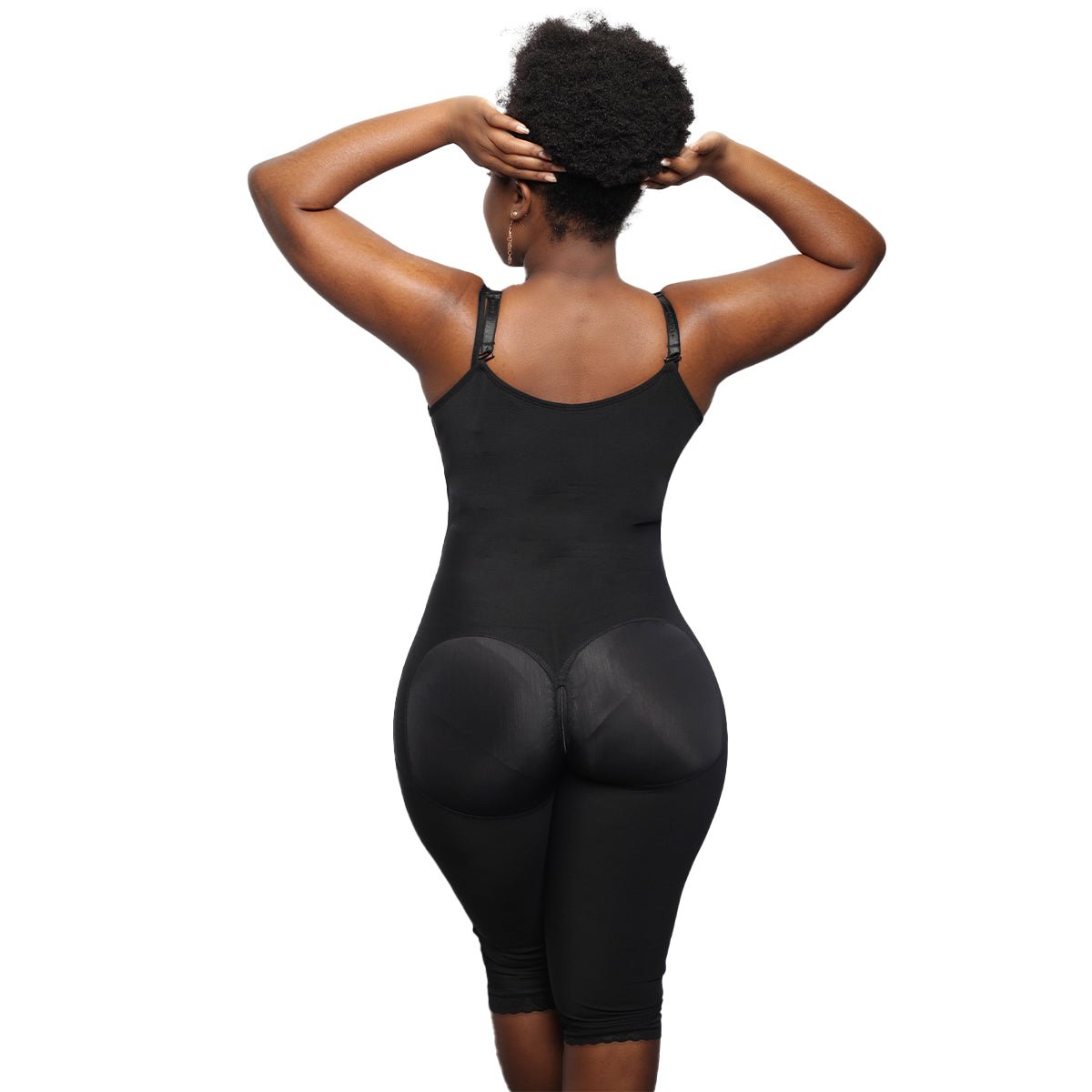Body Shaper - Combinaison Gainante Powernet & Micro - capsules (335) - Colorful Black
