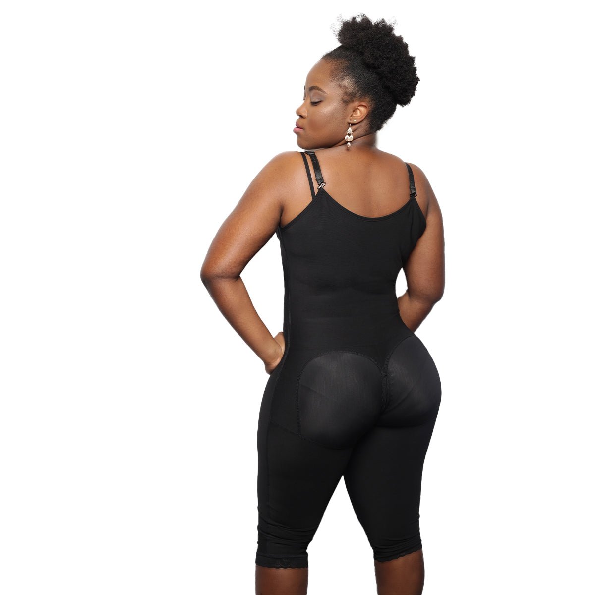 Body Shaper - Combinaison Gainante Powernet & Micro - capsules (335) - Colorful Black