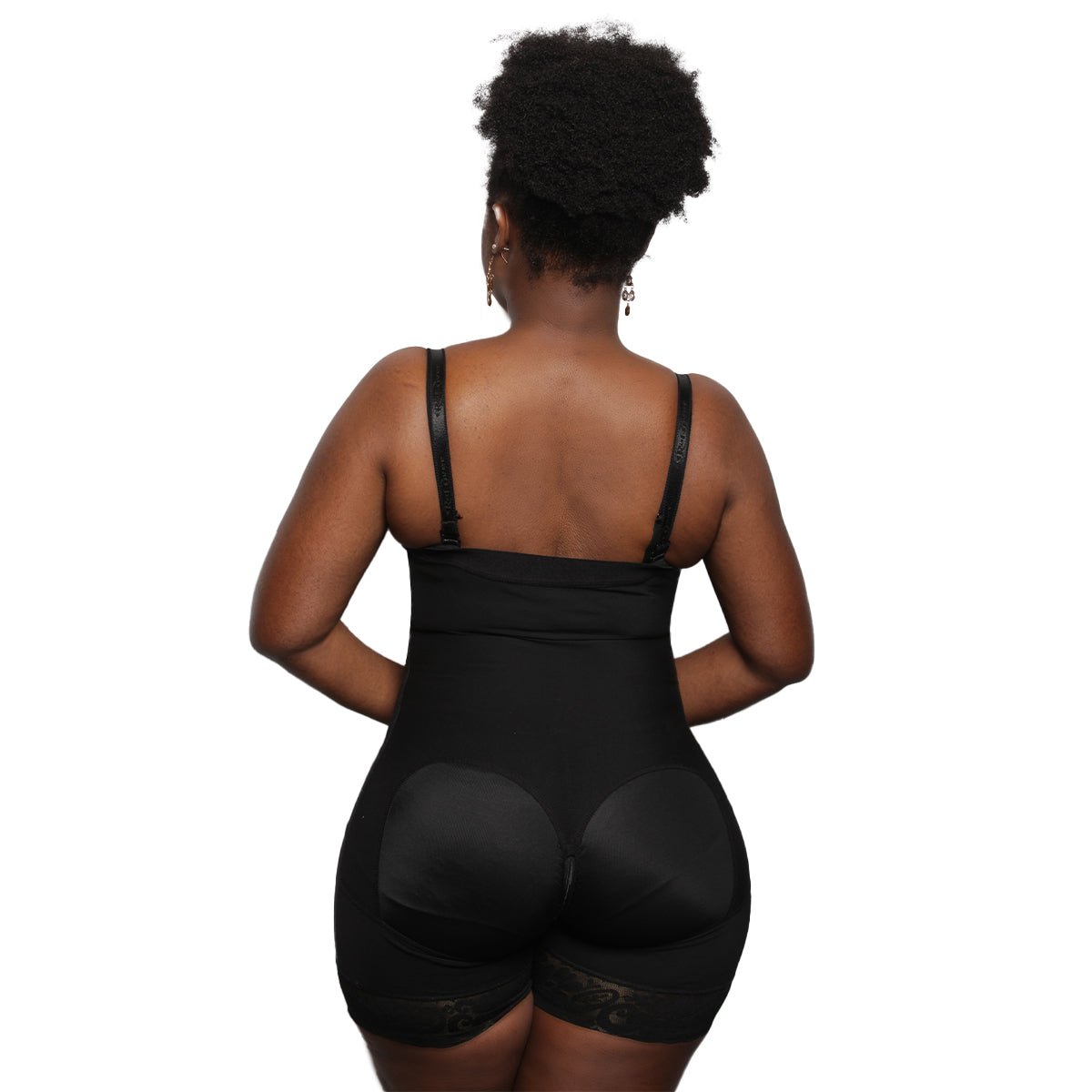Body Shaper - Combinaison Gainante Powernet & Micro - capsules (336) - Colorful Black
