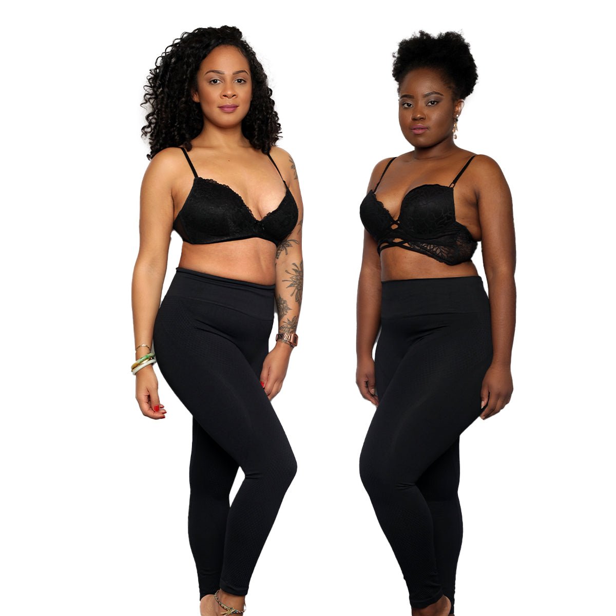 Body Shaper - Legging Sculptant sans coutures (610) - Colorful Black