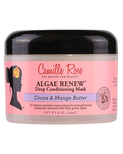 Ce masque hyper hydratant et réparateur de Camille Rose Naturals contient pas moins de 65 vitamines, des minéraux, des antioxydants, de la biotine et du MSM !