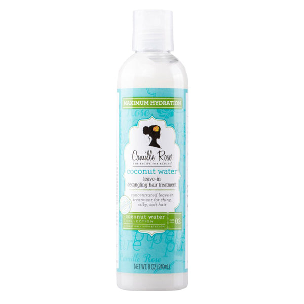 Coconut Water Leave-In Detangling Treatment offre une texture soyeuse, non-grasse et une incroyable hydratation. Il n'alourdit pas votre chevelure.