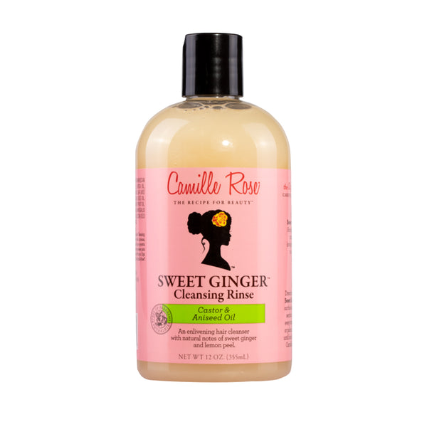 Formulé avec du gingembre, de l’anis et du ricin, il lave en douceur. Sweet Ginger Cleansing Rinse laisse les cheveux doux et soyeux et donne du peps aux boucles.