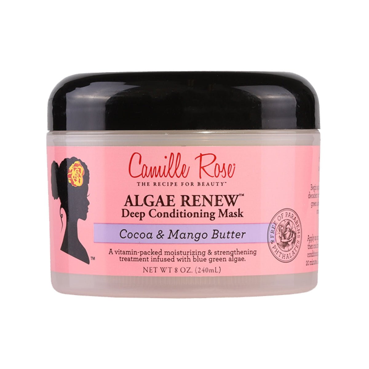 Camille Rose Naturals - Algae Renew (masque hydratant) - Colorful Black