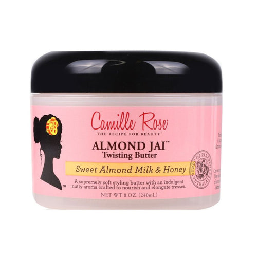 Camille Rose Naturals - Almond Jai Twisting Butter (crème coiffante) - Colorful Black