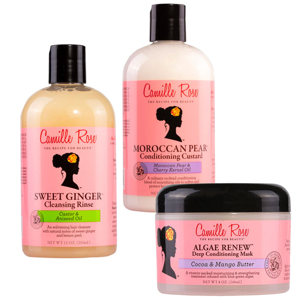 Vous trouvez vos cheveux secs ? Une hydratation intense leur feront du bien. Optez pour cette sélection de produits de référence Camille Rose. Vos cheveux retrouveront douceur et souplesse.